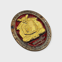 Thai Amulet Rian Ruay 6 Chae Edition by LP Im – Gold Mask Red Enamel Code No. 39