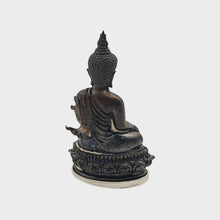 Phra Kring Medicine Buddha Amulet – Lp Phat Wat Huayduan BE 2563 – Chanuan Silver based Material – Healing Protection Wealth Thai Buddhist Amulet