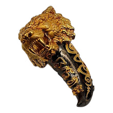 Thai Amulet Keaw Sur Tiger Protection Wealth Lucky Pendant waterproof case