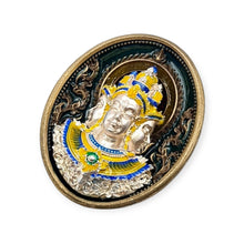 Thai amulet Phra Prom 4 faces Buddha. Prom Pragasit edition Lp Phat Grant wishes Lucky Charm Pendant Waterproof case