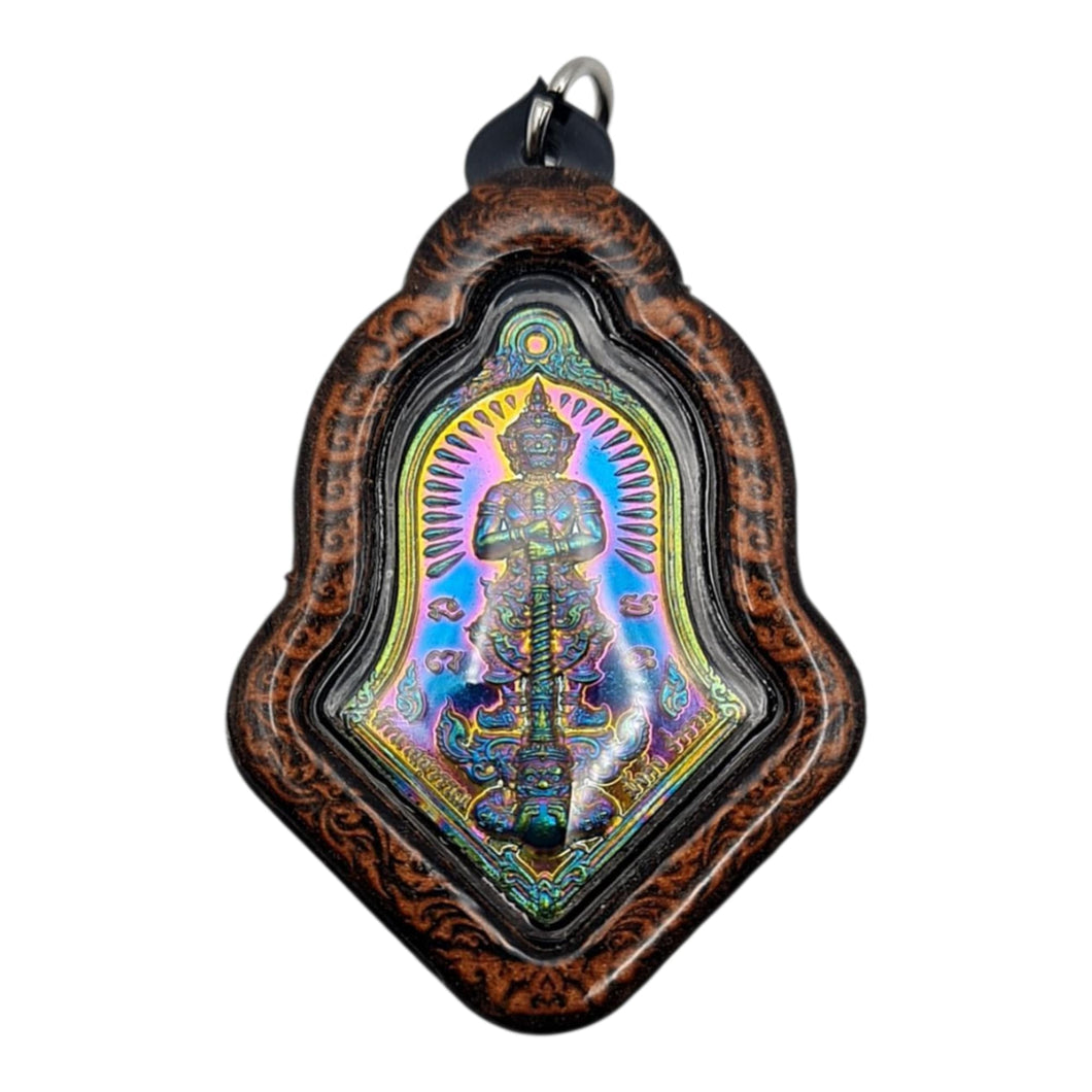 Thai Amulet Taowesuwan  Mungkung Rumruay Edition by LP Phat, Wat Huayduan Protection Bring Wealth