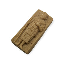 Thai Amulet Standing Monk Phra Ajarn Nipon Rice Powder Wat Lon Takrut Gemstone