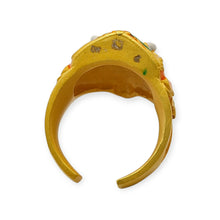 Thai amulet Taowesuwan Ring Vessa Pusa LP Liang Blessed Gem Adjustable Alpaca Code 5