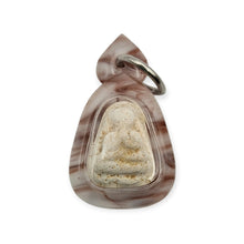 Thai Amulet Mini Phra Pidta LP Chamnan – Thai Buddhist Sacred Amulet