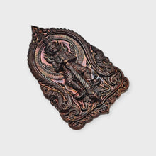 Thai Amulet Taowesuwan Jaosur Lanna back with Naga Wat Ronhkumluang BE 2565