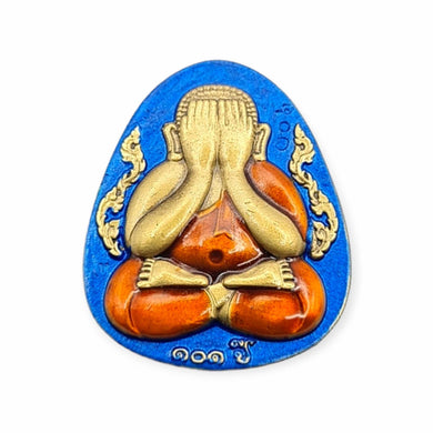 Thai amulet Phra Pidta Rubkwansit 1st edition Kanokkang Lp Phat Metta maha niyom protection charm