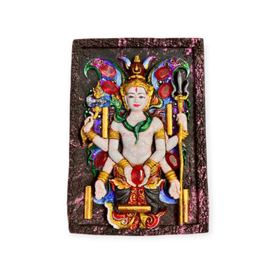 Thai amulet Lord Shiva Grant Wishes Bring Success Lucky Charm Pendant Keuba Krissana Holy Blessed Genuine Authentic Waterproof case