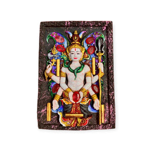 Thai amulet Lord Shiva Grant Wishes Bring Success Lucky Charm Pendant Keuba Krissana Holy Blessed Genuine Authentic Waterproof case