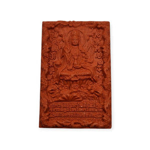 Thai amulets Goddess Guan Yin Back with Pra Potisat Ahwalogiteasuan Aj Mom Niranam (Lp Kleang Wat Nongad as co blessing)
