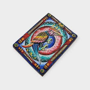 Thai Amulet Sarika Bird with Back with Dragon – Lersi Noi Blessed Love Wealth Charm