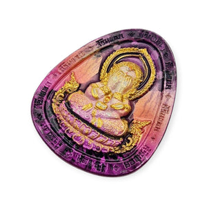 Genuine Thai amulet Phra Pidta Sirimongkol edition Lp Toh Wat Tumsingtothong BE 2566 Lucky Buddha Charm Pendant Genuine Authentic