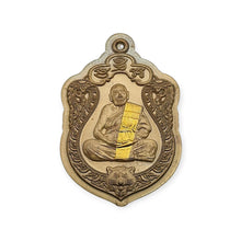 Thai Amulet Porthan Pong Wat Jang – 7 Round Anniversary Edition, Gold Takrut, Code 65