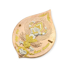Thai amulet Rian Taowesuwan Mahathep Maha Baramee, Maha Aumnaj edition Lp Phat back with Garuda Phaya Krut