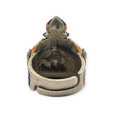 Thai amulet ring Taowesuwan Ruaysap Lp Phat Wat Huayduan size 56 - 62 Protection Charm pendant