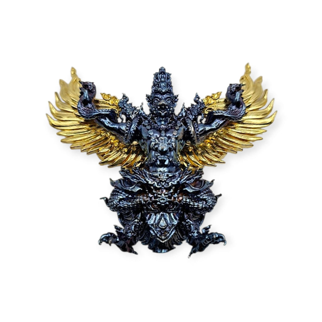 Genuine Thai amulet phaya krut garuda Namoputtaya Chanamarn edition Wat Kruttaram Grant Wishes Win Over Rival Lucky Charm