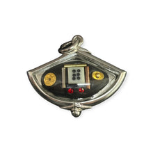 Thai Amulet Occult Sorcery Holy Magic Third Eye Tippaya Mahavech in Sterling silver by Lp. Nean Keaw Created Gambling Luck Good Fortune