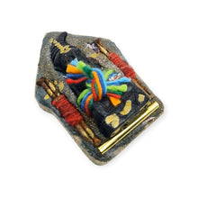 Thai amulet Khun Pean Prai Mae Takien Thong LP Sompong with Phor Ngang