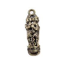 Special Thai Amulets Takrut Kumanthong Na Plod Nhee / No debt edition blessed by Aj Subin.