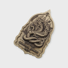 Thai Amulet Taowesuwan Jaosur Lanna back with Naga Wat Ronhkumluang BE 2565