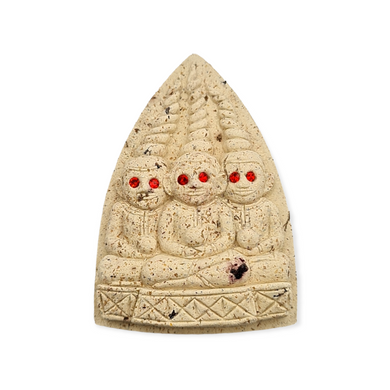 Thai Amulet Phra Ngang 3 Souls Reangrit Pong Prai 108 Ton Fast Effective Grant Wishes Lucky Charm Love Success Wealth