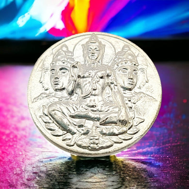 Thai amulets Rien Metal Phra Jatukam Ramathep , BunlungRachan edition Buddha Charm Pendant