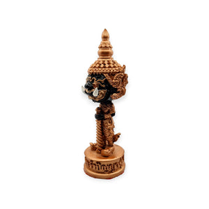 Thai amulet Taowesuwan bucha home worship statue bring wealth protection lucky 5.5 inches tall genuine holy blessed Lp Phat