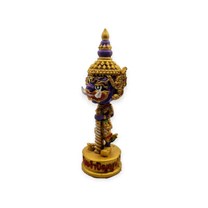 Thai amulet Taowesuwan bucha home worship statue bring wealth protection lucky 5.5 inches tall genuine holy blessed Lp Phat