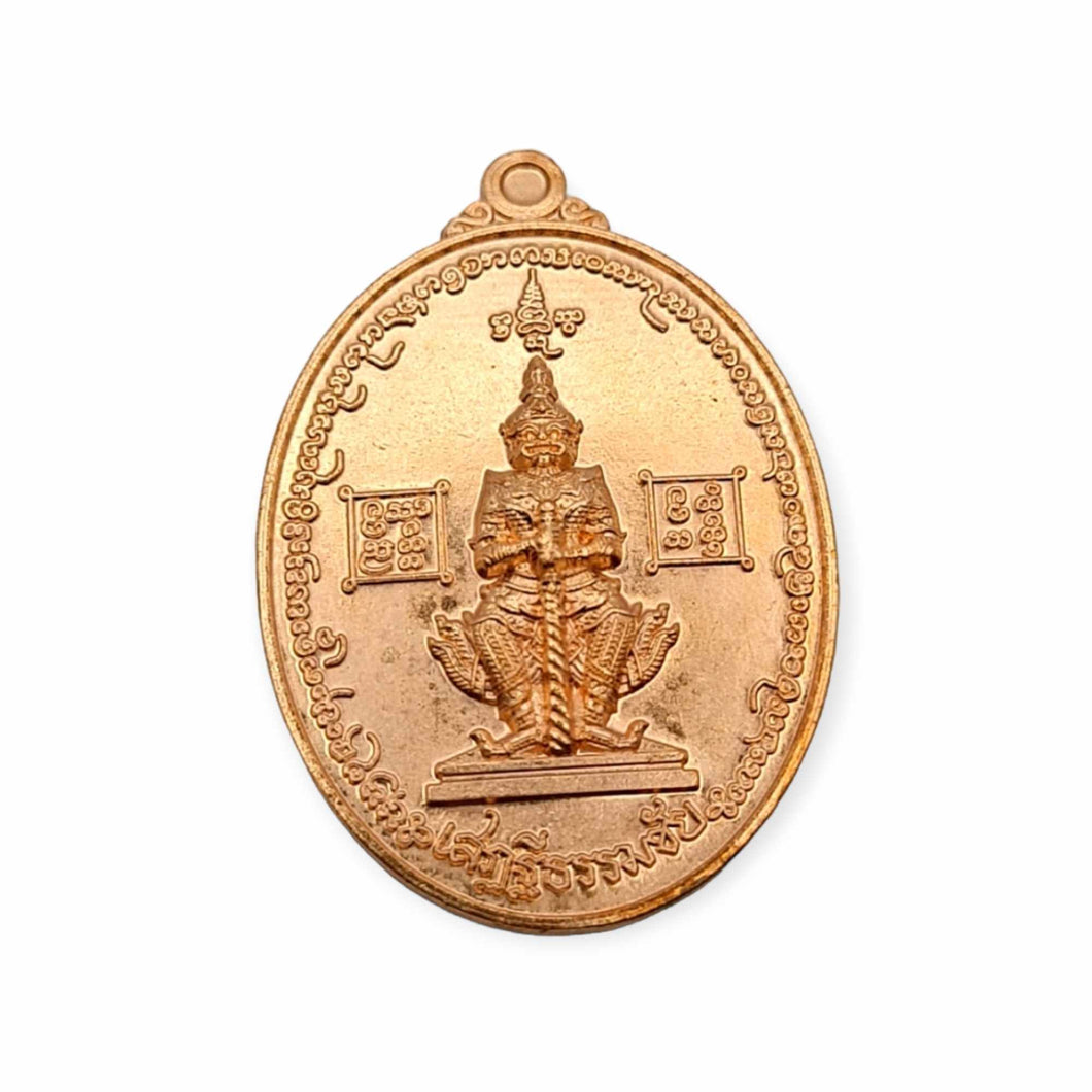 Thai amulet Taowesuwan Sethtee Thamchai Wat Thamchaimongkol Lucky Protection Charm Bring Wealth