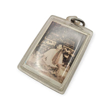 Thai amulet loop tai Phor Tiang Front of Bucha Setting hand written Protection Invulnerable