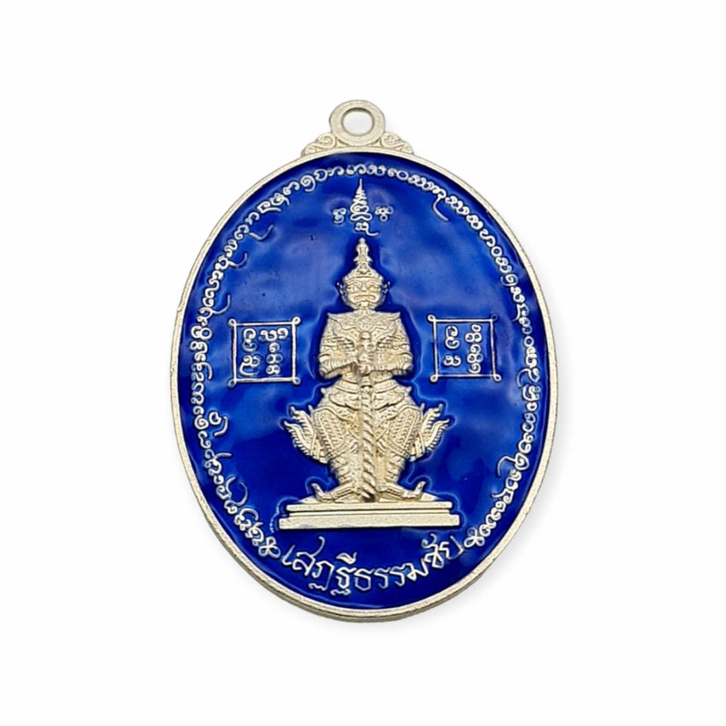 Thai amulet Taowesuwan Sethtee Thamchai Wat Thamchaimongkol Lucky Protection Charm Bring Wealth