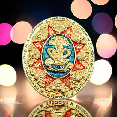 Thai amulet Jatukam Ramathep Patiharn Nurduang Lp Chote Wat Putthaisawan Lucky Buddha charm pendant