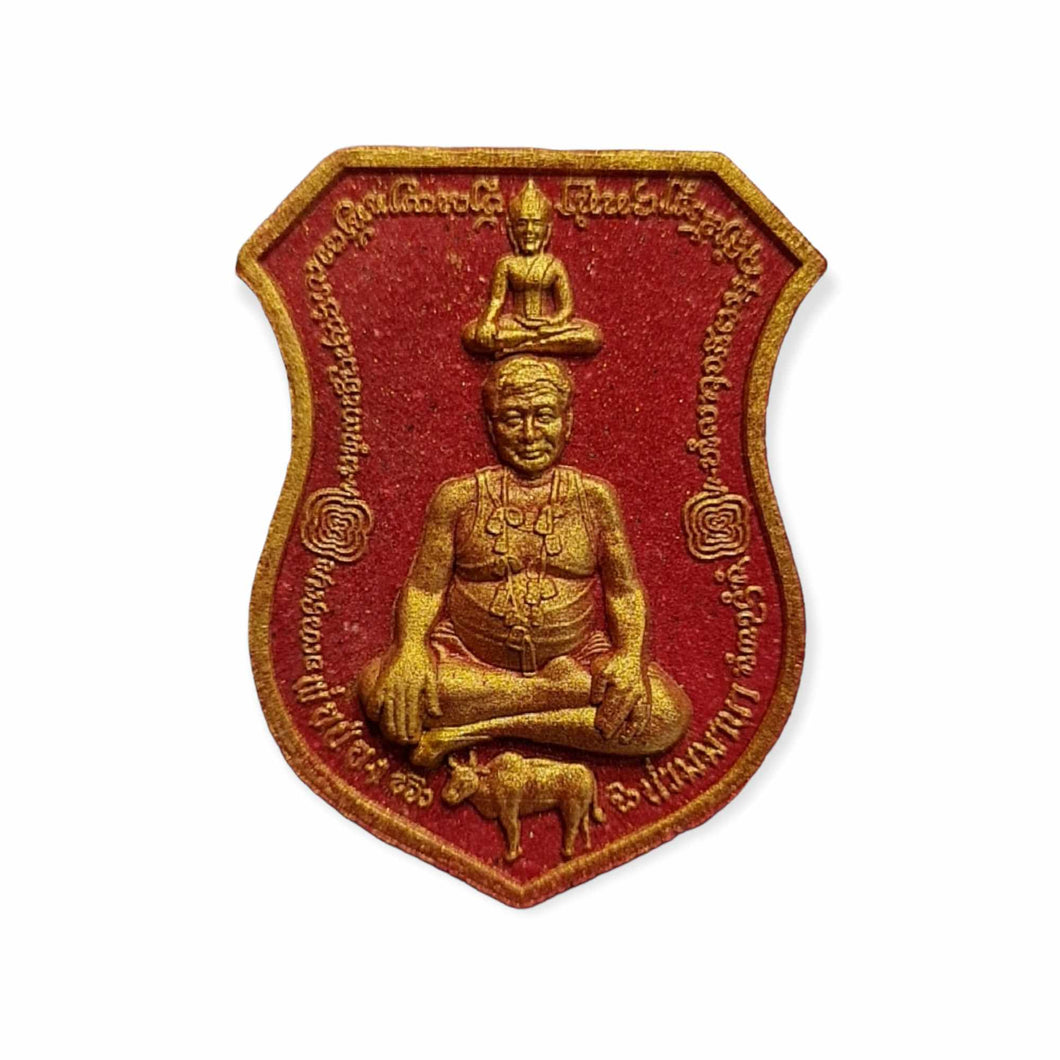 Thai amulet phra pong waikru 2562 Phor Pong Nuammana Bann Meedee Lucky Charm Pendant Genuine Strong Effective Grant Wishes