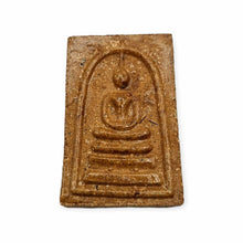 Thai amulet Phra Somdej printed letter Jin Lp Thong Wat Banrai BE 2560 Lucky Buddha Charm Pendant