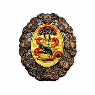 Thai amulet Jatukam Ramathep Patiharn Nurduang Lp Chote Wat Putthaisawan Lucky Buddha charm pendant