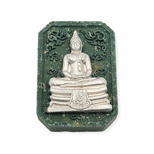Thai amulet Phra Putta Sothorn , Pratarnporn edition Silver mask silver takrut Wat Sothorn BE 2563