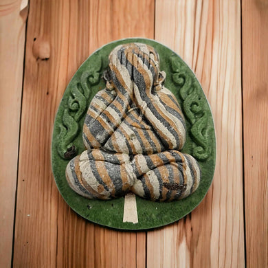 Thai amulet Phra Pidta Jumbo Big Size Srang Baramee edition Lp Thong Wat Banrai Pong Puttakhun Code number 100