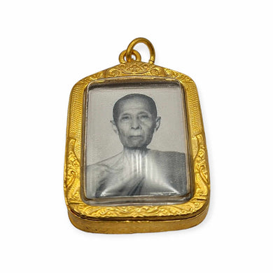 Thai amulet roop tai Lp Toh BE 2522 , blessed by Lp Toh, Wat Phraduchimplee. Genuine authentic