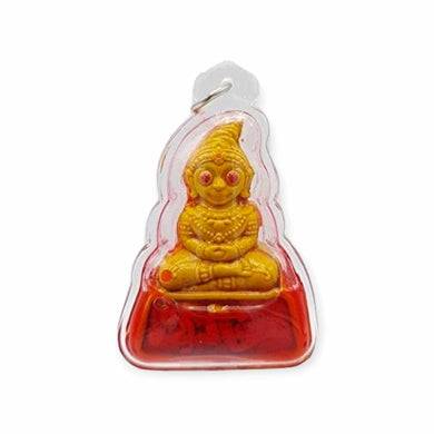 Thai amulets Phra Ngang Red eye in charm oil Luangta Ruam Lucky pendant Love Charm