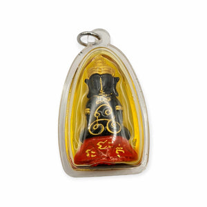 Thai amulet Phra Ngang Red Eyes Kruba Thammamunee Lucky Love Charm Bring Wealth Good fortune