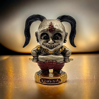 Thai amulet kumanthong sethtee meetung Lp Neankeaw bring wealth grant wishes