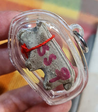 Thai Amulet Wua Tanu by Ajarn Puee, hand made, protection charm