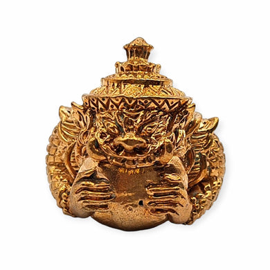 Thai Amulet Phra Rahu Ring Mahachoke Maha Sethtee Lp Aub Wat Thongsai Protection Wealth Metta