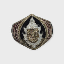 Thai amulet ring Taowesuwan Sayobpairee edition Lp Phat Wat Huayduan size 64 - 66 big size