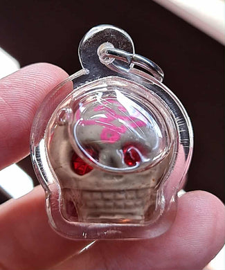 Authentic Thai Amulet Phrai Krasip White Spirit Wealth Luck Charm Protection Talisman