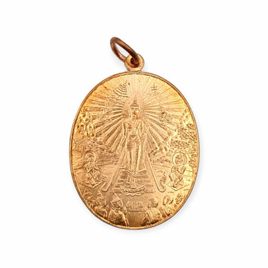 Thai amulet rian Open World Buddha by CK Maha Surasak Wat Pradu All abilities in one amulet