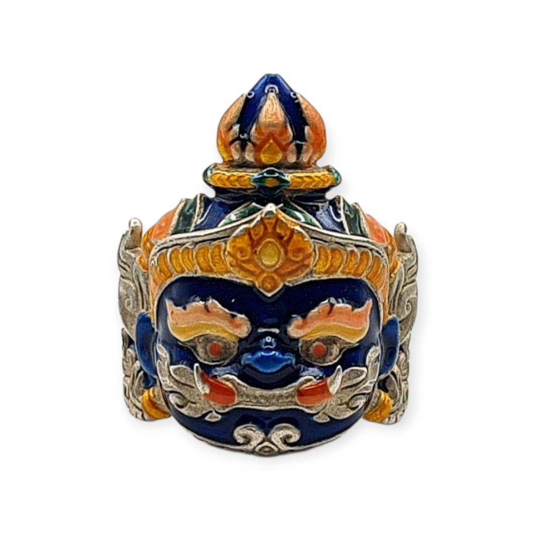 Thai amulet ring Taowesuwan Ruaysap Lp Phat Wat Huayduan size 56 - 62 Protection Charm pendant