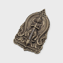 Thai Amulet Taowesuwan Jaosur Lanna back with Naga Wat Ronhkumluang BE 2565