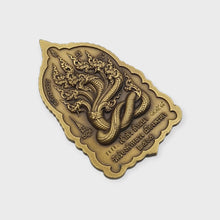 Thai Amulet Taowesuwan Jaosur Lanna back with Naga Wat Ronhkumluang BE 2565