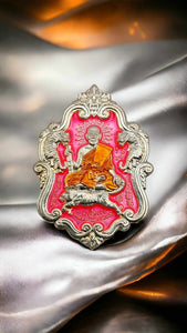 Thai amulet 11 Tigers Jaosur Sanlann Lp Phat Wat Huayduan Protection charm Lucky Pendant waterproof case Genuine Authentic Talisman