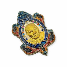 Thai Amulet Dragon Turtle Longevity Edition LP Im Code No.1 Gold Mask Noppakao Gems Wealth Protection